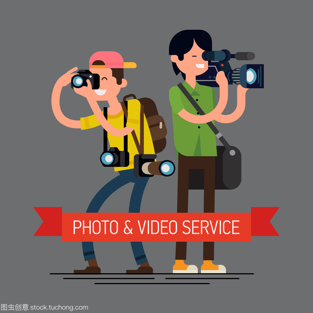 酷的攝影師與攝像師 捕捉瞬間，創造永恒